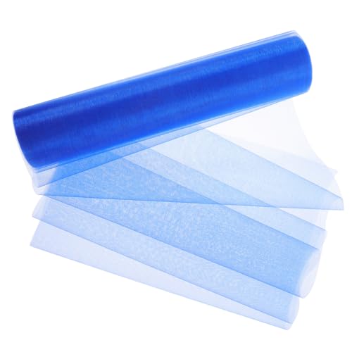 Cabilock 1 Rolle Yards Kristall Europäisches Tüllband Transparentes Dekoratives Gewebe für Hochzeiten Partys Diy Projekte und Tischdekorationen von Cabilock
