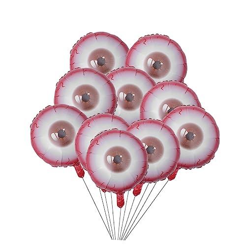 Cabilock 1 Satz 20st Runder Augapfelballon Partydekorationen Zum Todestag Dekoration Für Junggesellinnenabschiede Neon Rosa Dekoration Halloween-augen Rächer Spiralballons Fackeln Rot Sport Cabilock 1 Satz 20st Runder Augapfelballon Partydekorationen Zum Todestag Dekoration Für Junggesellinnenabschiede Neon Rosa Dekoration Halloween-augen Rächer Spiralballons Fackeln Rot Sport von Cabilock