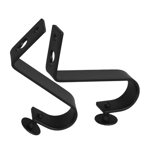 Cabilock Gardinenstangen-aufhängehalterungen 2er-pack Einzelne Top-mount-halterungen Wandhalterungen Für Die Inneneinrichtung Cabilock Gardinenstangen-aufhängehalterungen 2er-pack Einzelne Top-mount-halterungen Wandhalterungen Für Die Inneneinrichtung von Cabilock