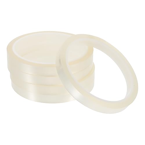 Cabilock 1 Satz Hitzebeständiges Klebeband Für Sublimation Transparentes Hochtemperaturbeständiges Pet Klebeband Für Elektronik Wärmepresse Diy Projekte Zubehör Für Präzises 5rollen Cabilock 1 Satz Hitzebeständiges Klebeband Für Sublimation Transparentes Hochtemperaturbeständiges Pet Klebeband Für Elektronik Wärmepresse Diy Projekte Zubehör Für Präzises 5rollen von Cabilock