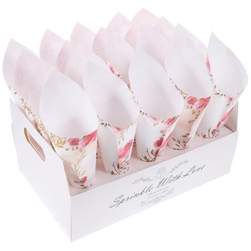 Cabilock Elegante Papierkegel Für Hochzeitsfeiern Konfetti-kegelhalter-box Dekorative Blütenblatt- Cabilock Elegante Papierkegel Für Hochzeitsfeiern Konfetti-kegelhalter-box Dekorative Blütenblatt- von Cabilock