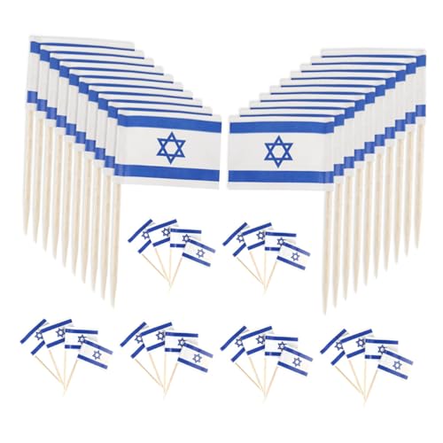 Cabilock 1 Satz Israelische Flaggen Cupcake Toppers Kreative Party Dekorationen Vielseitige Kuchenpicker Für Feiern Sicher 200 Stück Cabilock 1 Satz Israelische Flaggen Cupcake Toppers Kreative Party Dekorationen Vielseitige Kuchenpicker Für Feiern Sicher 200 Stück von Cabilock