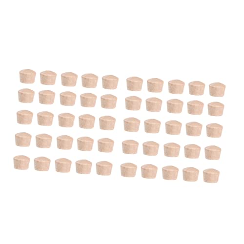 Cabilock 1 Satz Konisches Holz Möbeldübel aus Hartholz Möbelhardware Stecker für Möbelbeschläge stecker ersatz zubehör schrauben Rundkopfstecker Stecker Ersatzteile hölzern Beige von Cabilock