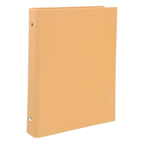 Cabilock 1 Satz Kraftpapier Binder Nachfüllbar Notizbuchhülle Ringbuch Cover mit Karton für Schule und Büro Ästhetisches Design Leicht und Tragbar Cabilock 1 Satz Kraftpapier Binder Nachfüllbar Notizbuchhülle Ringbuch Cover mit Karton für Schule und Büro Ästhetisches Design Leicht und Tragbar von Cabilock