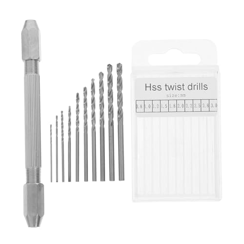 Cabilock 1 Satz Mini Reparatur Bohrer Set Doppelseitige Uhrenbohrer mit Aufbewahrungsbox Robuste Kupferkonstruktion für Vielseitige Anwendungen Uhrenreparatur Cabilock 1 Satz Mini Reparatur Bohrer Set Doppelseitige Uhrenbohrer mit Aufbewahrungsbox Robuste Kupferkonstruktion für Vielseitige Anwendungen Uhrenreparatur von Cabilock