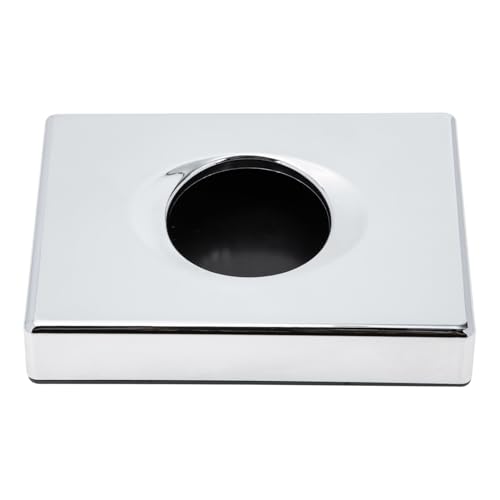 Cabilock 1 Satz Pappschachtel Tücher rechteckig Tissue-Boxen klein Papier Serviettenhalter Mehrzweck-Taschentuchhalter Wasserdichter Taschentuchspender Plastik Silver von Cabilock