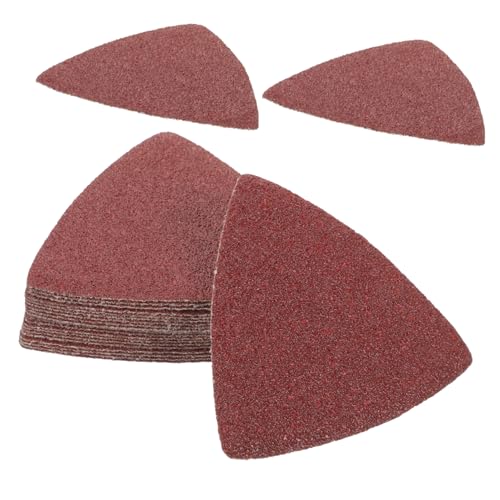 Cabilock 1 Satz Sandpapier Dreieck-schleifpad Streugut Oszillierendes Schleifpad Schleifen Unterlage Handpolierpad Stützplattenscheibekissen Schleifpapier Beflocken 20 Stück Cabilock 1 Satz Sandpapier Dreieck-schleifpad Streugut Oszillierendes Schleifpad Schleifen Unterlage Handpolierpad Stützplattenscheibekissen Schleifpapier Beflocken 20 Stück von Cabilock