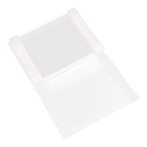 Cabilock 1 Satz Schild -werbeordner Werbeklebestreifen Anzeigestreifen Für Preisschilder Warenpreisschildstreifen Plastik Streifen Werbesprungband Halter Für Werbeetiketten Pvc 100 Stück von Cabilock
