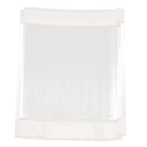 Cabilock 1 Satz Schild -werbeordner Werbeklebestreifen Preisschildstreifen Sprungleiste Halter Für Werbeetiketten Tag-display-halter Werbesprungband Supermarkt Zubehör Pvc 100 Stück von Cabilock