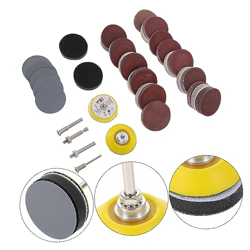 Cabilock 1 Satz Schleifscheiben-set Unterlage Kreisförmig Sandpapier Holzbearbeitungswerkzeuge Schleifen Schleifzubehör Oszillierendes Schleifpad Schleifaufsatz Bohrmaschine Pads Abs Cabilock 1 Satz Schleifscheiben-set Unterlage Kreisförmig Sandpapier Holzbearbeitungswerkzeuge Schleifen Schleifzubehör Oszillierendes Schleifpad Schleifaufsatz Bohrmaschine Pads Abs von Cabilock
