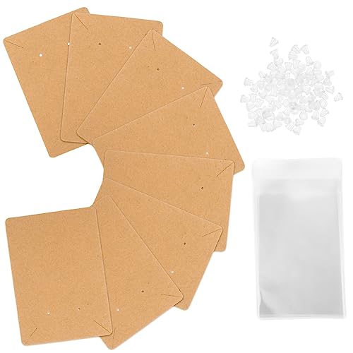 Cabilock 1 Satz Schmuckverpackungsset Ohrstecker Karten Anzeigekarten Für Armbänder Schmuckhalterkarten Displaykarten Für Verpackungen Halskette Anzeigekarte Armband Kraftpapier Schlüssel Cabilock 1 Satz Schmuckverpackungsset Ohrstecker Karten Anzeigekarten Für Armbänder Schmuckhalterkarten Displaykarten Für Verpackungen Halskette Anzeigekarte Armband Kraftpapier Schlüssel von Cabilock