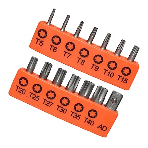 Cabilock 1 Satz Sicherheits Schraubendreher Bit aus Stahl Teilig mit Adapter Design für Tamper für Autos Elektronik Reparaturen von Cabilock