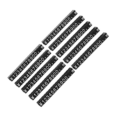 Cabilock 1 Satz Teiliges Preisdisplay Tags Für Schmuck Stabile Preisschilder Klarer Druckqualität Für Einzelhandel Einkaufszentren Langlebig Leicht Tragbar 10 Stück von Cabilock