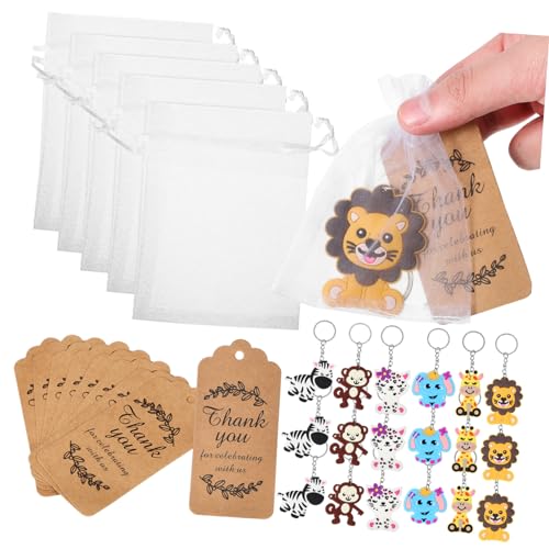 Cabilock 1 Satz Tier Schlüsselanhänger Set Teiliges Set aus Cartoon Tieren für Kindergeburtstag Bunte Anhänger für Taschen Rucksäcke und Handyhüllen Robuste und Langlebige Schlüsselanhänger Cabilock 1 Satz Tier Schlüsselanhänger Set Teiliges Set aus Cartoon Tieren für Kindergeburtstag Bunte Anhänger für Taschen Rucksäcke und Handyhüllen Robuste und Langlebige Schlüsselanhänger von Cabilock