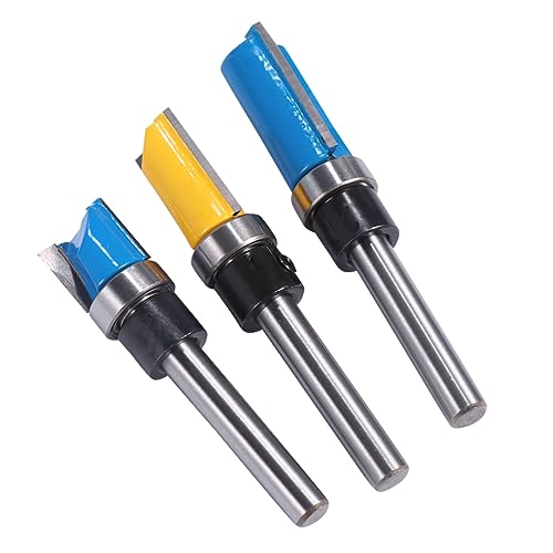 Cabilock 1 Satz Trimmmesserset Holzbearbeitungswerkzeuge Router-bit Zimmerei Oberflächenfräser Kanten Fräser Bündig Trimmen Fräserbits Abschneiden Fräser Zuschneiden Hartmetall 3 Stück Cabilock 1 Satz Trimmmesserset Holzbearbeitungswerkzeuge Router-bit Zimmerei Oberflächenfräser Kanten Fräser Bündig Trimmen Fräserbits Abschneiden Fräser Zuschneiden Hartmetall 3 Stück von Cabilock
