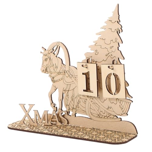 Cabilock 1 Satz Weihnachtlicher Holz Adventskalender Kreative Tischdekoration für Festtage Anpassbarer Countdown Kalender aus Holz Langlebig Verschönerung von Weihnachtsfeiern für Ganze Cabilock 1 Satz Weihnachtlicher Holz Adventskalender Kreative Tischdekoration für Festtage Anpassbarer Countdown Kalender aus Holz Langlebig Verschönerung von Weihnachtsfeiern für Ganze von Cabilock