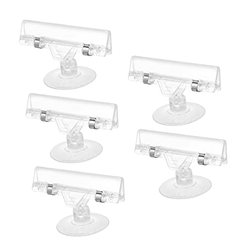 Cabilock 1 Satz Werbeclip Regaletikettenhalter Etikettenhalter Für Regaletiketten Etikettenclip Aus Kunststoff -label -halter Marktschild-clips Zeichenclip Neue Abs 5 Stück Cabilock 1 Satz Werbeclip Regaletikettenhalter Etikettenhalter Für Regaletiketten Etikettenclip Aus Kunststoff -label -halter Marktschild-clips Zeichenclip Neue Abs 5 Stück von Cabilock