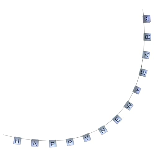 Cabilock 1 Set LED Buchstaben Lichterkette 3 Meter Mit 20 LEDs Kreative DIY Dekoration Für Schlafzimmer Hochzeiten Und Partys Warmweißes Licht Inkl 90 Karten Zum Gestalten Cabilock 1 Set LED Buchstaben Lichterkette 3 Meter Mit 20 LEDs Kreative DIY Dekoration Für Schlafzimmer Hochzeiten Und Partys Warmweißes Licht Inkl 90 Karten Zum Gestalten von Cabilock