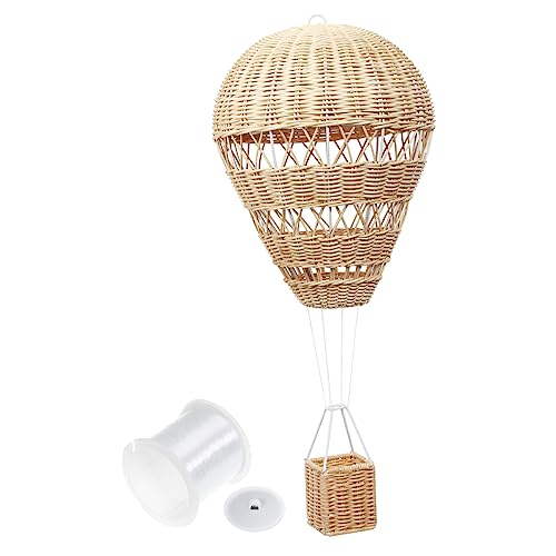 Cabilock Echtes Rattan Gewebt Heißluftballon Romantisches Für Hausdecke Kinderräume Cabilock Echtes Rattan Gewebt Heißluftballon Romantisches Für Hausdecke Kinderräume von Cabilock