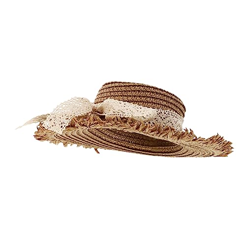 Cabilock Puppenhut Strohhut mit Schleife Miniatur Puppenaccessoire Selbstgemacht Dekoration für Puppenkleidung Kreatives Design für Bastelprojekte Cabilock Puppenhut Strohhut mit Schleife Miniatur Puppenaccessoire Selbstgemacht Dekoration für Puppenkleidung Kreatives Design für Bastelprojekte von Cabilock