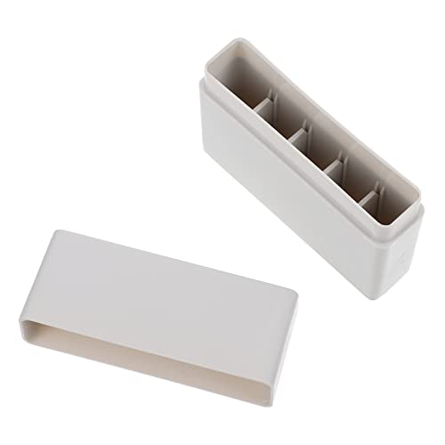 Cabilock 1 Stück Laboratory Cryovial Storage Box Sortierbox für Gefriertuben Temperaturbeständig zur Ordentlichen Lagerung Labor Stabiler Boden für Sichere Aufbewahrung von Cabilock