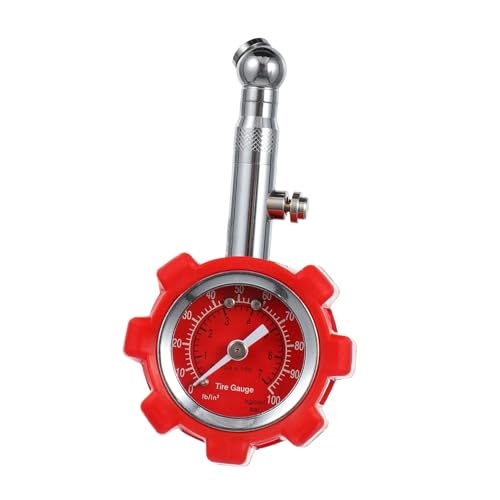 Cabilock 1 Stück Portable Reifen Druckprüfer Hochpräzises Manometer für Auto Mechanischer Luftdruckmesser mit Großem und Klarer Einfach zu Bedienen Batteriefrei für Autos und Fahrräder Cabilock 1 Stück Portable Reifen Druckprüfer Hochpräzises Manometer für Auto Mechanischer Luftdruckmesser mit Großem und Klarer Einfach zu Bedienen Batteriefrei für Autos und Fahrräder von Cabilock