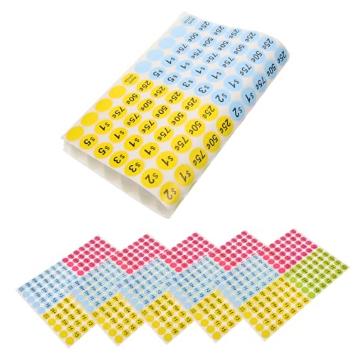 Cabilock 10 Blatt Preisschilder Aufkleber für Einzelhandel Verkaufsmarkierung Supermarkt Preisetiketten für Kleine Unternehmen Einfache Anwendung und Hohe Sichtbarkeit Cabilock 10 Blatt Preisschilder Aufkleber für Einzelhandel Verkaufsmarkierung Supermarkt Preisetiketten für Kleine Unternehmen Einfache Anwendung und Hohe Sichtbarkeit von Cabilock