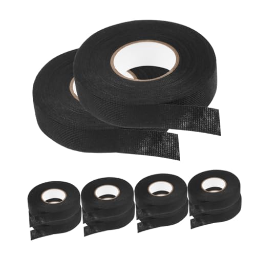 Cabilock 10 Rollen Kabelbahn hitzebeständiges klebeband Kabelbaumband für hohe Temperaturen Klebeband Automobil Gewebeband für Kabelbäume Draht Kabelband Stoffband Polyestertuch Black Cabilock 10 Rollen Kabelbahn hitzebeständiges klebeband Kabelbaumband für hohe Temperaturen Klebeband Automobil Gewebeband für Kabelbäume Draht Kabelband Stoffband Polyestertuch Black von Cabilock