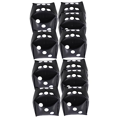 Cabilock 10 Stk Teiliges Würfel Folienballons Schwarz aus Aluminiumfolie Robust und Elegant für und Geburtstagsfeiern Vielseitige Partydeko für Innen und Außenbereiche Cabilock 10 Stk Teiliges Würfel Folienballons Schwarz aus Aluminiumfolie Robust und Elegant für und Geburtstagsfeiern Vielseitige Partydeko für Innen und Außenbereiche von Cabilock