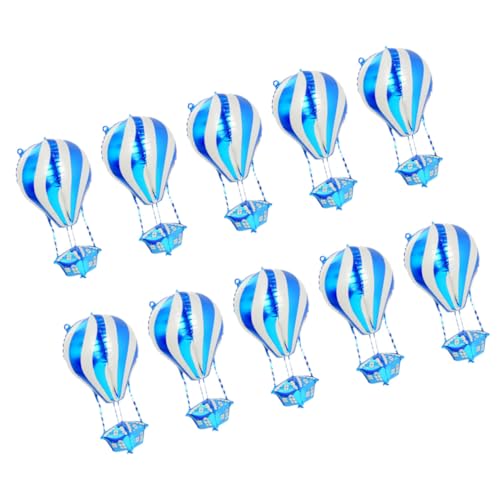Cabilock 10 Stück Aluminium Folienballons Heißluftballon Design Kindergeburtstag Partydeko Festliche Fotorequisiten für Halloween Weihnachten Neujahr Hochzeitsfeier Cabilock 10 Stück Aluminium Folienballons Heißluftballon Design Kindergeburtstag Partydeko Festliche Fotorequisiten für Halloween Weihnachten Neujahr Hochzeitsfeier von Cabilock