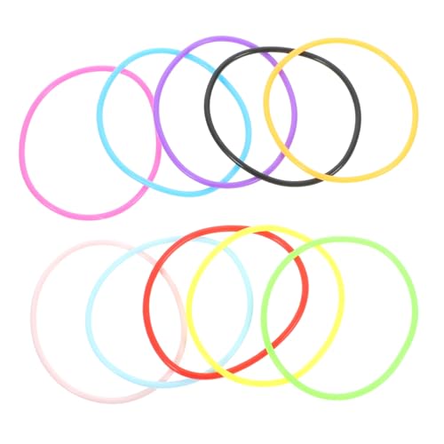 Cabilock 10 Stück Bunte Silikonarmbänder Dehnbare und Tragbare Armbänder für Feste Sport und Alltag Vielseitig Einsetzbar als Haargummis oder Armbänder Cabilock 10 Stück Bunte Silikonarmbänder Dehnbare und Tragbare Armbänder für Feste Sport und Alltag Vielseitig Einsetzbar als Haargummis oder Armbänder von Cabilock
