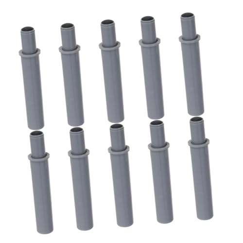 Cabilock 10 Stück Dämpfer Reduder Soft Close Dämpfer Kabinettstür näherer Soft-Close-Scharniere Schrank Langsame Plastik Schwarz von Cabilock