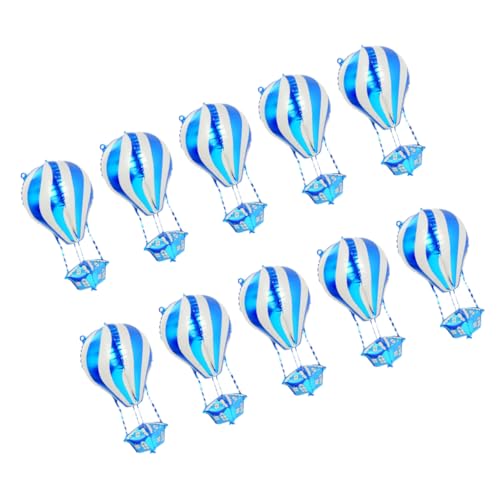 Cabilock 10 Stück Heißluftballon Aluminiumfolie Ballons Partydekoration für Geburtstag Weihnachten Halloween Foto Requisite Leichte Wetterfeste Feierdeko Cabilock 10 Stück Heißluftballon Aluminiumfolie Ballons Partydekoration für Geburtstag Weihnachten Halloween Foto Requisite Leichte Wetterfeste Feierdeko von Cabilock