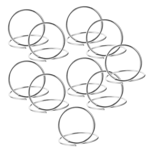 Cabilock 10 Stück Hochzeits Tischkartenhalter Metall Kartenhalter Memo Clip für Tischnummern Fotos Notizen für Romantische Hochzeiten und Partys Stilvolle Tischdekoration von Cabilock