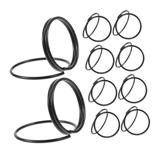 Cabilock 10 Stück Hochzeitsromantische Platzkartenhalter Eleganter Memo Clip Halter für Tischnummern Fotos Notizen für Hochzeitsfeiern Partys und Tischdekoration von Cabilock