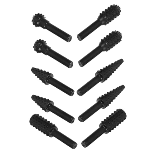 Cabilock 10 Stück Holzbearbeitungsdatei Bohrwerkzeuge Gravierbohrer Schnitzbits Holzschnitzwerkzeug Holzformer Gravierwerkzeuge Grat Schneiden Polierwerkzeug Aus Metall Black Stahl Cabilock 10 Stück Holzbearbeitungsdatei Bohrwerkzeuge Gravierbohrer Schnitzbits Holzschnitzwerkzeug Holzformer Gravierwerkzeuge Grat Schneiden Polierwerkzeug Aus Metall Black Stahl von Cabilock