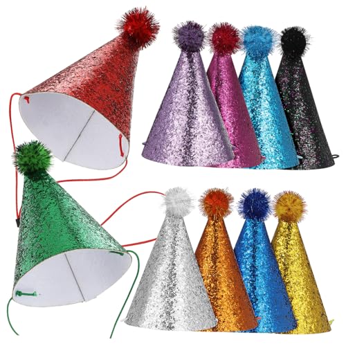 Cabilock 10 Stück Hüte Partyhüte Für Geburtstage Party Massenhüte Geburtstagshüte Für Erwachsene Geburtstags Kopfbedeckungen Partyhüte Für Geburtstags Kegelhüte DIY Cabilock 10 Stück Hüte Partyhüte Für Geburtstage Party Massenhüte Geburtstagshüte Für Erwachsene Geburtstags Kopfbedeckungen Partyhüte Für Geburtstags Kegelhüte DIY von Cabilock