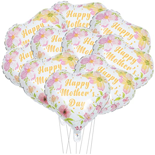 Cabilock 10 Stück Luftballons Zum Muttertag Uv Party Mama-ballon Und Luftballons Farben Runde Luftballons Sortiert Für Gold Rosa Pastell Großer Folienballon Blau Aluminiumfolie Cabilock 10 Stück Luftballons Zum Muttertag Uv Party Mama-ballon Und Luftballons Farben Runde Luftballons Sortiert Für Gold Rosa Pastell Großer Folienballon Blau Aluminiumfolie von Cabilock