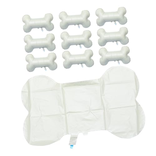 Cabilock 10 Stück Teiliges Bone Folienballon aus Aluminiumfolie Große Knochendesigns Schnelle Befüllung Sicher und Wiederverwendbar Partydekoration für Geburtstag Junggesellenabschied und von Cabilock