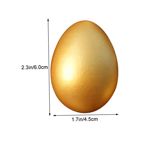 Cabilock 10 Stück Teiliges Goldene Holzeier zum Bemalen Glatte DIY Ostern Dekoration Sichere Holzkunstwerke für Fenster Schreibtisch Party Langlebige Kinderfreundliche Deko Cabilock 10 Stück Teiliges Goldene Holzeier zum Bemalen Glatte DIY Ostern Dekoration Sichere Holzkunstwerke für Fenster Schreibtisch Party Langlebige Kinderfreundliche Deko von Cabilock