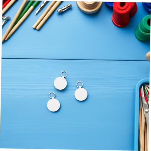 Cabilock 10 Stück Teiliges Sublimations-schlüsselanhänger Robuster Doppelseitig Bedruckbar für Hitzeübertragung Diy-basteln und Fotodruck Vielseitig für Personalisierte Schlüsselanhänger von Cabilock