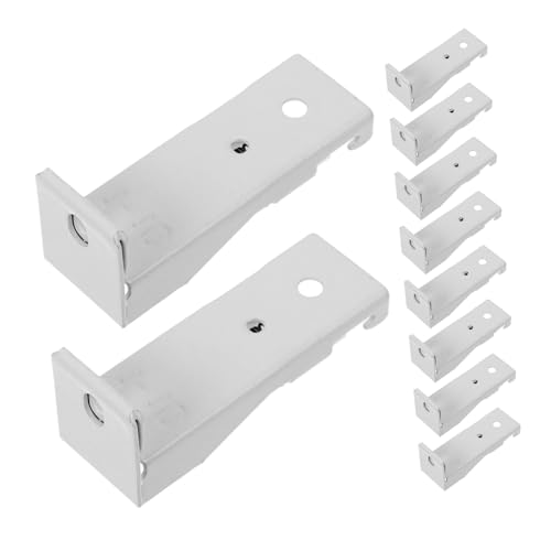 Cabilock 10 Stück Teiliges Vorhangschienen Wandhalterungs Flexible Stabile Montagehalterungen für Gardinenstangen Geeignet für Verschiedene Vorhangtypen Einfache Installation Modernes Cabilock 10 Stück Teiliges Vorhangschienen Wandhalterungs Flexible Stabile Montagehalterungen für Gardinenstangen Geeignet für Verschiedene Vorhangtypen Einfache Installation Modernes von Cabilock