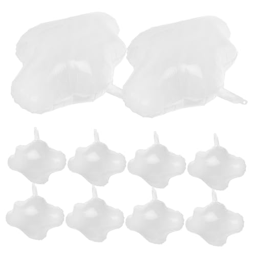 Cabilock 10 Stück Wolkenförmige Aluminiumfolie Ballons für Geburtstagsfeiern Hochzeiten und Besondere Anlässe Dekorative Luftballons für Shower und Feiertagsfeierlichkeiten von Cabilock
