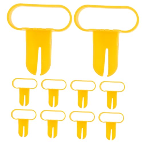 Cabilock 100 Stück Ballon Knotentool Langlebiges Ballonbinde Werkzeug Zeitsparend für Hochzeits Geburtstags und Partydekorationen DIY Zubehör für Einfache Ballonknoten von Cabilock