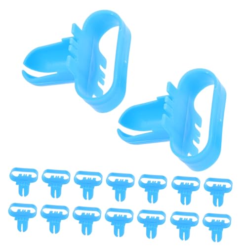 Cabilock 100 Stück Ballonbindewerkzeug Ballonverschluss Praktische Knotengeräte für Hochzeiten Geburtstagsfeiern und Shower Dekorationen Blau von Cabilock