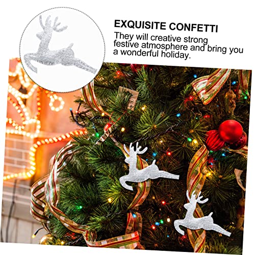Cabilock 100 Stück Elch Konfetti aus Umweltfreundlichem Vliesstoff Glänzende Weihnachtsdeko Vielseitig als Tisch und Partydekoration Festliche Bastelaccessoires für Kreative Cabilock 100 Stück Elch Konfetti aus Umweltfreundlichem Vliesstoff Glänzende Weihnachtsdeko Vielseitig als Tisch und Partydekoration Festliche Bastelaccessoires für Kreative von Cabilock