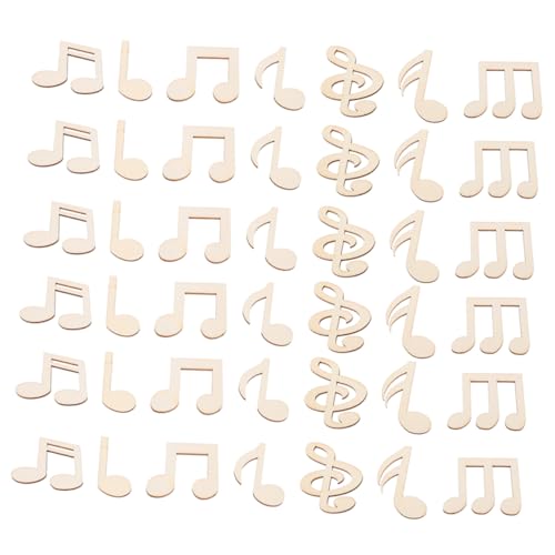 Cabilock 100 Stück Holz Musiknoten Unbehandelt Unbemalt Holzchips DIY Bastelmaterialien für Party Dekoration Kunstprojekte Familienaktivitäten Cabilock 100 Stück Holz Musiknoten Unbehandelt Unbemalt Holzchips DIY Bastelmaterialien für Party Dekoration Kunstprojekte Familienaktivitäten von Cabilock