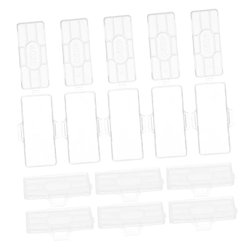 Cabilock 100 Stück Kabelidentifikationstags Transparent Wasserdichte Kabelmarkierungsetiketten für Wiederverwendbare Etikettenbox zur Einfachen Identifikation und Verwaltung von Kabeln von Cabilock