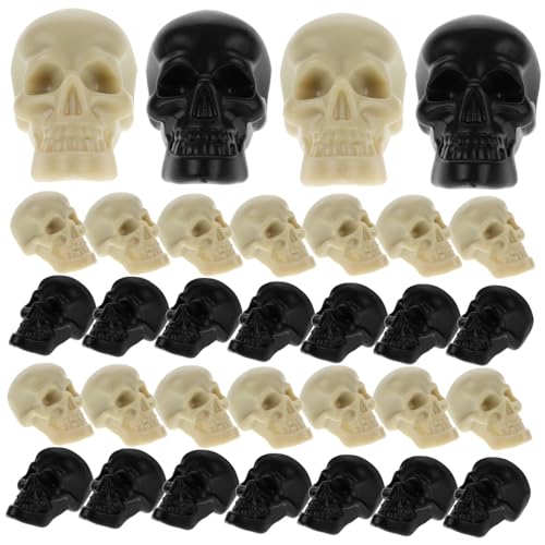 Cabilock 100 Stück Schädel für Halloween Party Realistische Skelettköpfe für Kreative Tischdekoration und Fotorequisiten für Halloween Karneval und Maskenbälle Cabilock 100 Stück Schädel für Halloween Party Realistische Skelettköpfe für Kreative Tischdekoration und Fotorequisiten für Halloween Karneval und Maskenbälle von Cabilock
