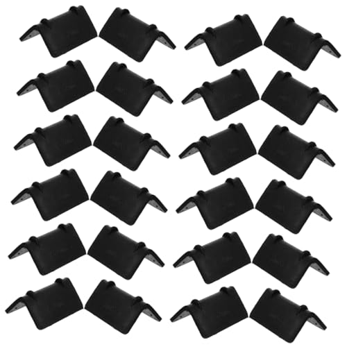 Cabilock 100 Stück Schwarze Kantenschützer Dicke Eckenschoner für Versandpakete Stabile Verpackungsschutz Ecken für Möbel und Sicherer Transportschutz Cabilock 100 Stück Schwarze Kantenschützer Dicke Eckenschoner für Versandpakete Stabile Verpackungsschutz Ecken für Möbel und Sicherer Transportschutz von Cabilock